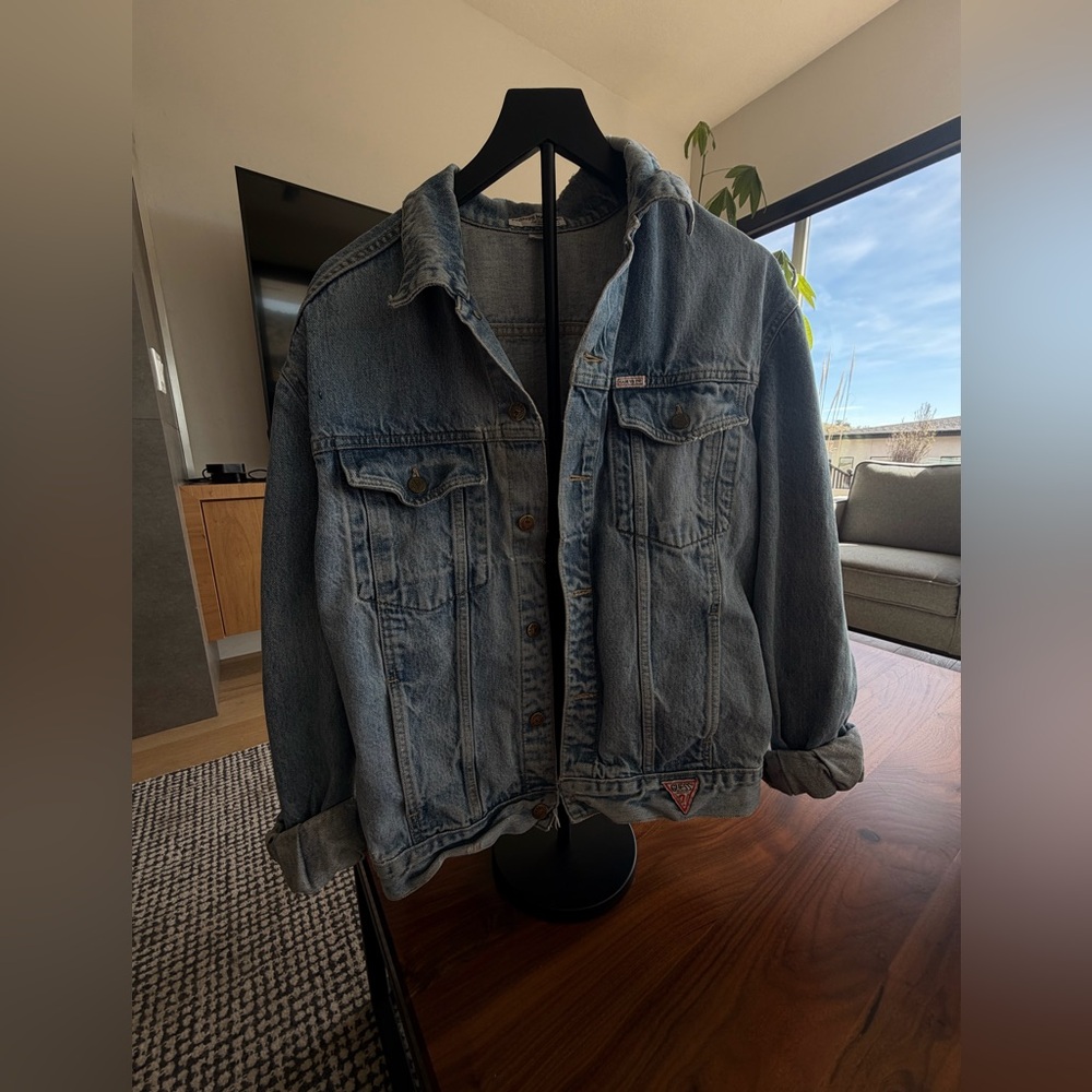 Guess Light Blue Denim Jean Jacket